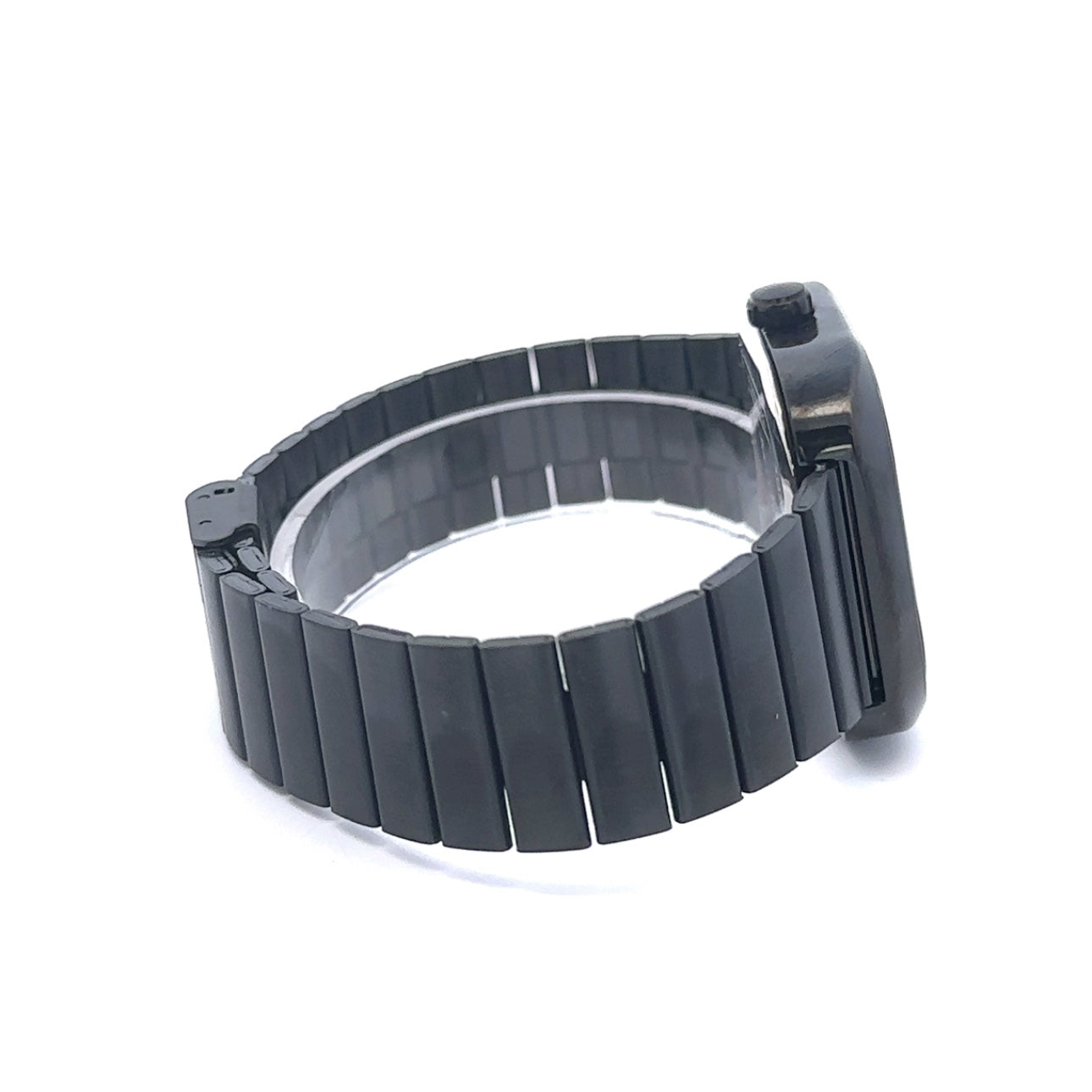 EVOCATIVE METAL BACK BLACK CURREN ICED OUT WATCH I 551633