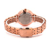 QUIN METAL BACK ROSE GOLD STAINLESS ICED OUT LADIES WATCH I 551665