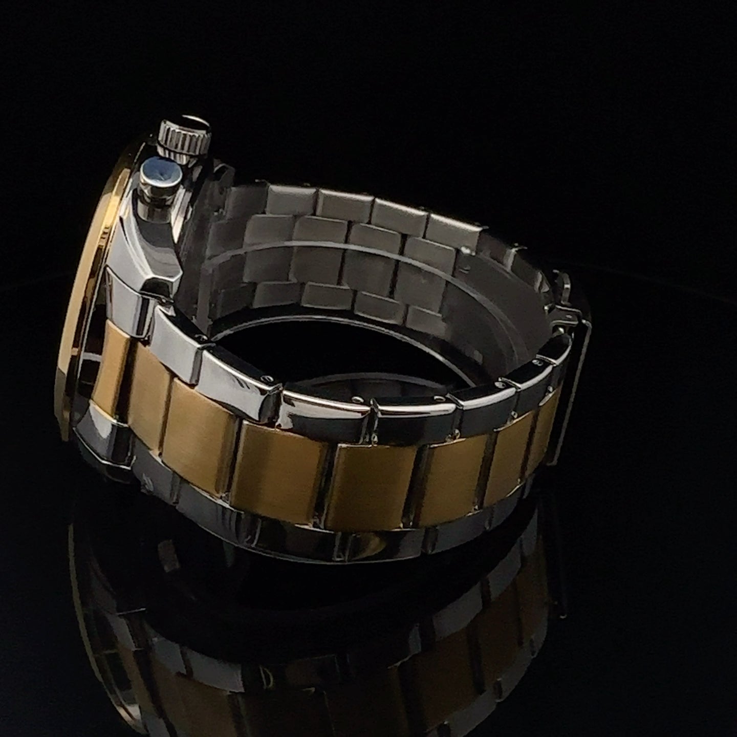 SUSURRUS METAL BACK CURREN ICED OUT MENS WATCH I 5516842