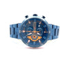 SOLIVAGANT METAL BACK BLUE STAINLESS ICED OUT WATCH I 5517813