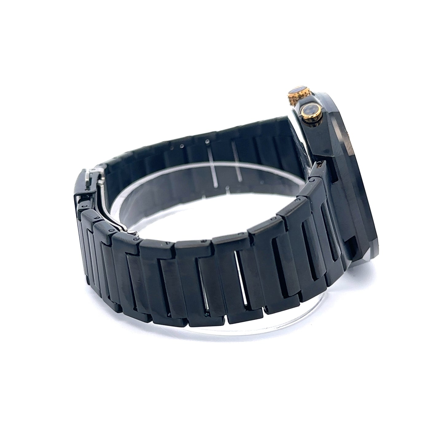 VELICHOR METAL BACK BLACK CURREN ICED OUT WATCH I 551823