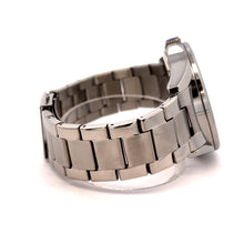 TREZIK METAL SILVER BLUE CURREN ICED OUT MENS WATCH I 5518413