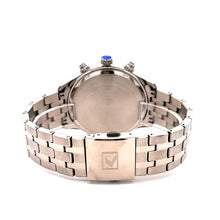 KAIREN METAL SILVER CURREN ICED OUT MENS WATCH I 551851