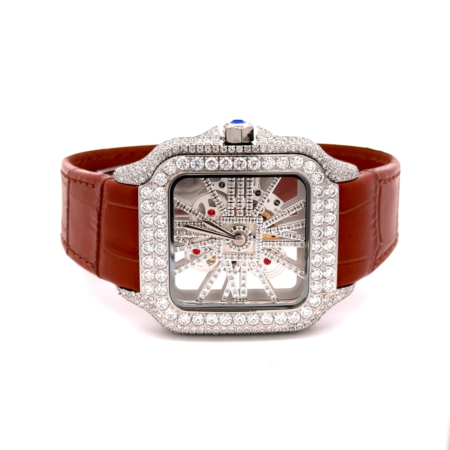 5901429 | Moissanite Steel Watch TT Gold