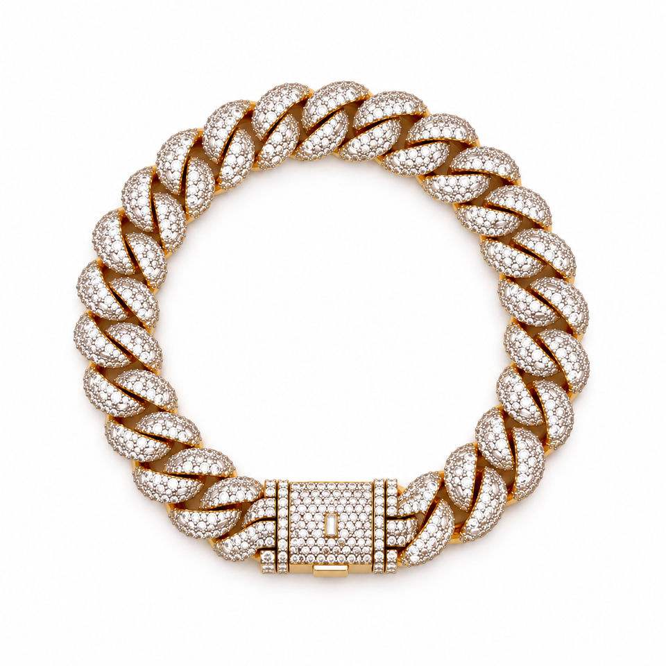 964072 | Brass Two Tone 14mm 8.5
