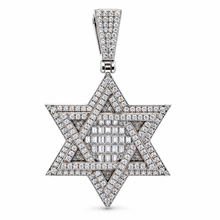 994822 | 925 Moissanite Rhodium Pendant