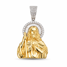 9912131 | 925 Silver Moissanite White Gold Pendant