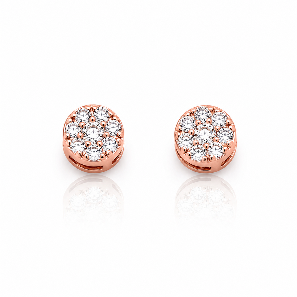 922325 | 925 Silver Pink Earrings