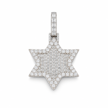 9912151 | 925 Silver Moissanite White Gold Pendant