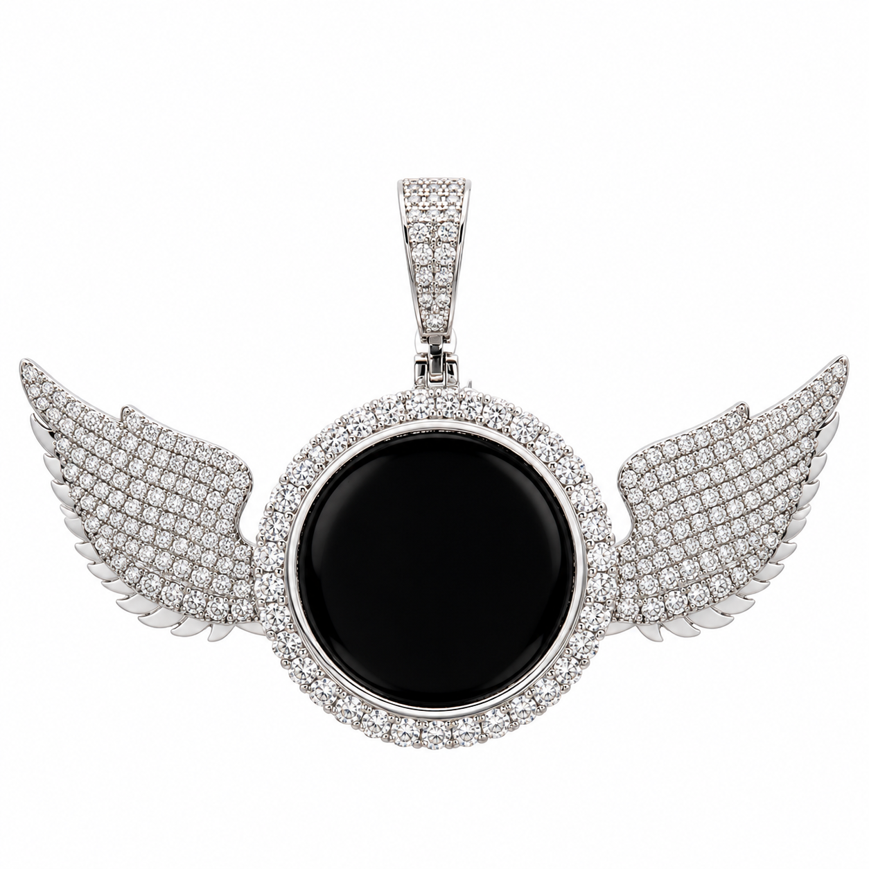 916811 | Brass Rhodium Pendant