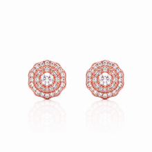9223665 | Silver Rose Gold Earrings