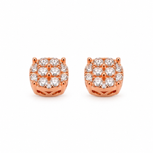 992195 | 925 Moissanite Rose Gold Earring