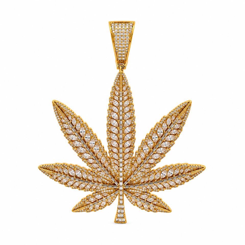 916982 | Brass Gold Pendant