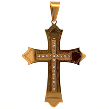 730 G | Steel Gold Pendant