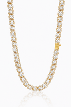 9911282 | Brass Moissanite Rhodium Plated + Gold Plated 20