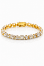 9217482 | Silver Iced out CZ Gold Plated 7.5