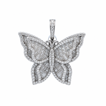 9911811 | 925 Moissanite Rhodium Pendant