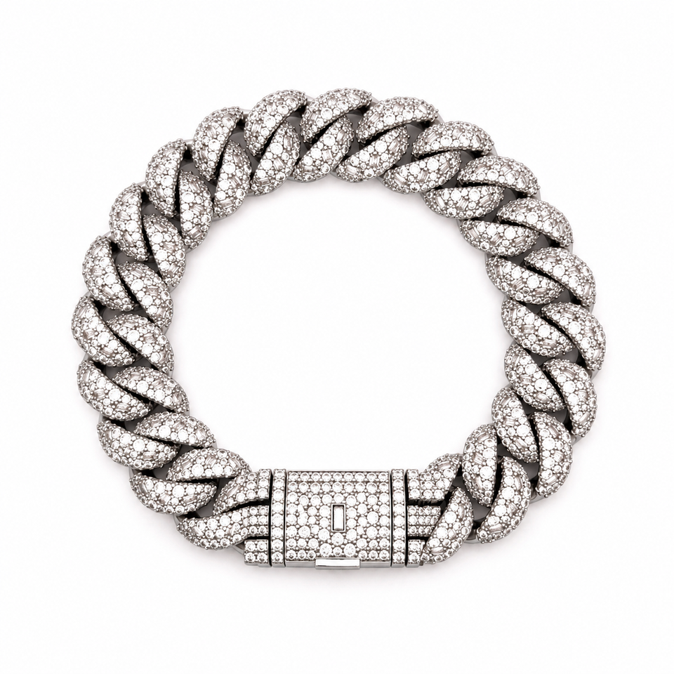 964071 | Brass Rhodium 14mm 8.5