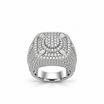 9911631 | 925 Moissanite Rhodium Ring