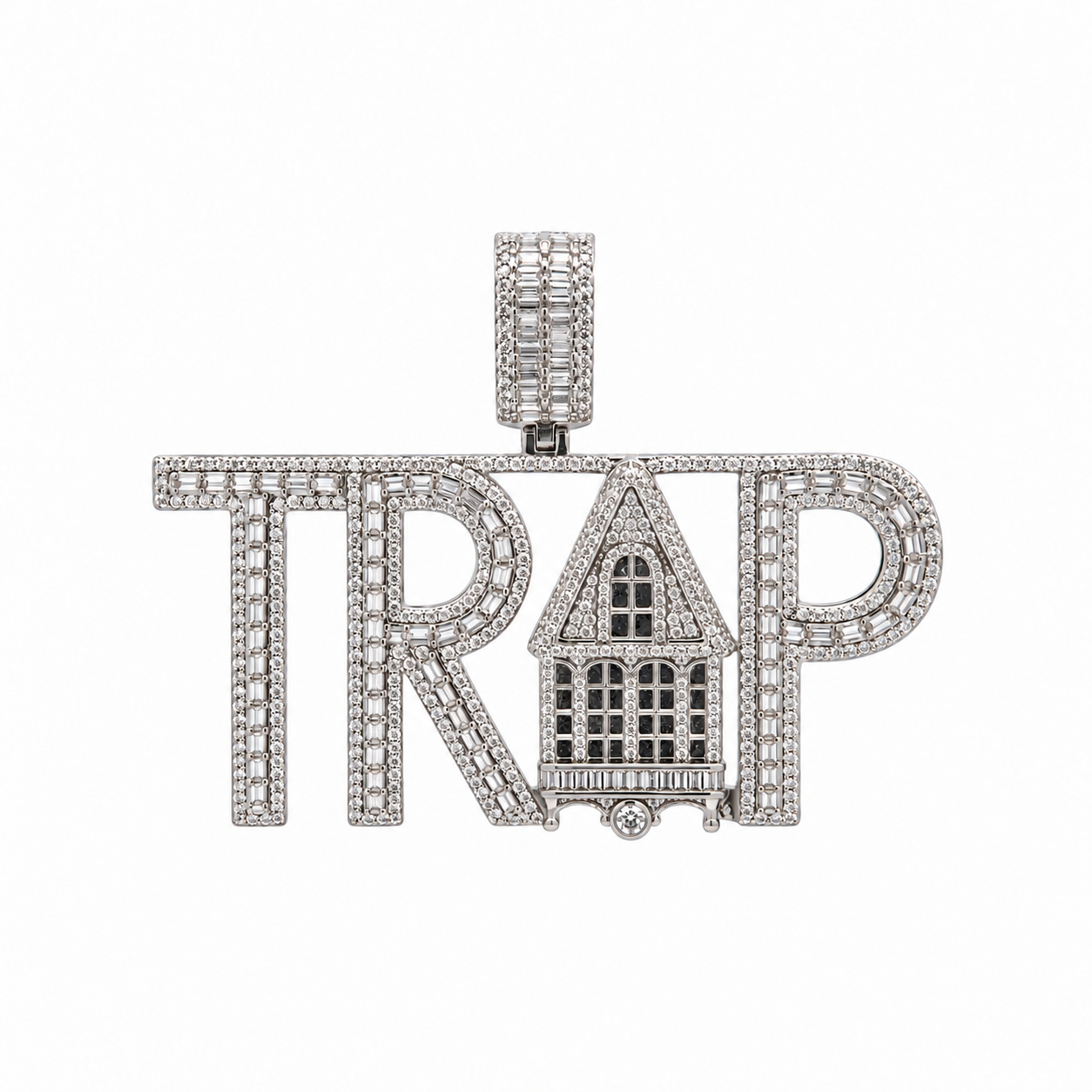 917011 | Brass Rhodium Pendant