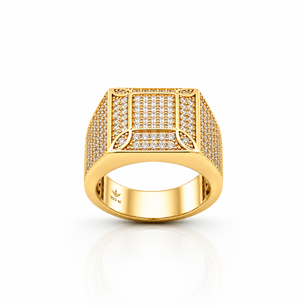 9911542 | 925 Moissanite Gold Ring