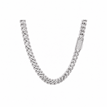 9911341 | Brass Moissanite Rhodium 12mm 20