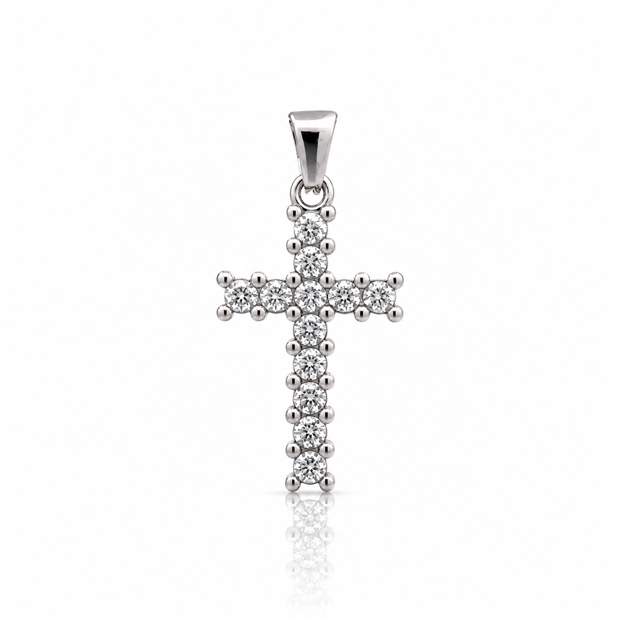 9312601 | Steel Moissanite Pendant