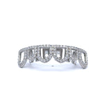 912901 | Brass CZ Rhodium Top Grillz