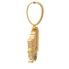 NYMERIAN BRASS GOLD ICED OUT PENDANT I 916342