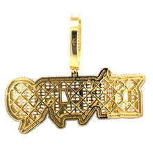 BAUBLE BRASS GOLD ICED OUT PENDANT I 916392