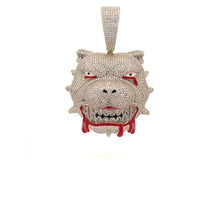 FIDO BRASS GOLD ICED OUT PENDANT I 916402