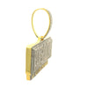 AFFLUENCE BRASS GOLD ICED OUT PENDANT I 916452