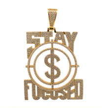 916692 | Brass Gold Stay Focused Pendant