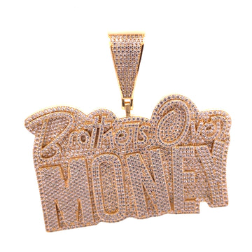916752 | Brass Gold Brothers Over Money Pendant