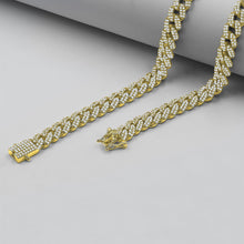 WIZARD 6MM GOLD MOISSANITE ICED OUT CHAIN I 993462