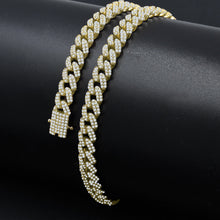 WIZARD 6MM GOLD MOISSANITE ICED OUT CHAIN I 993462