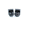 IRRADIATE 925 CZ BLACK ICED OUT EARRINGS | 9212733