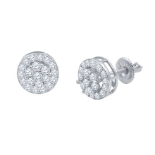 AMPLEXUS SILVER MOISSANITE EARRINGS I 993861