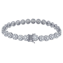 FLOWER 925 SILVER 7MM BRACELET   |  9218461