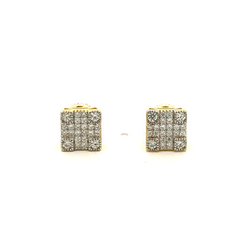 9219942 | 925 Silver CZ Gold Earring