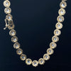 ANGELIC 20" 925 CZ GOLD ICED OUT NECKLACE I 9220122
