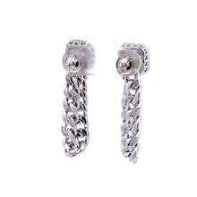 ORABELLA 925 CZ RHODIUM ICED OUT EARRINGS | 9221851