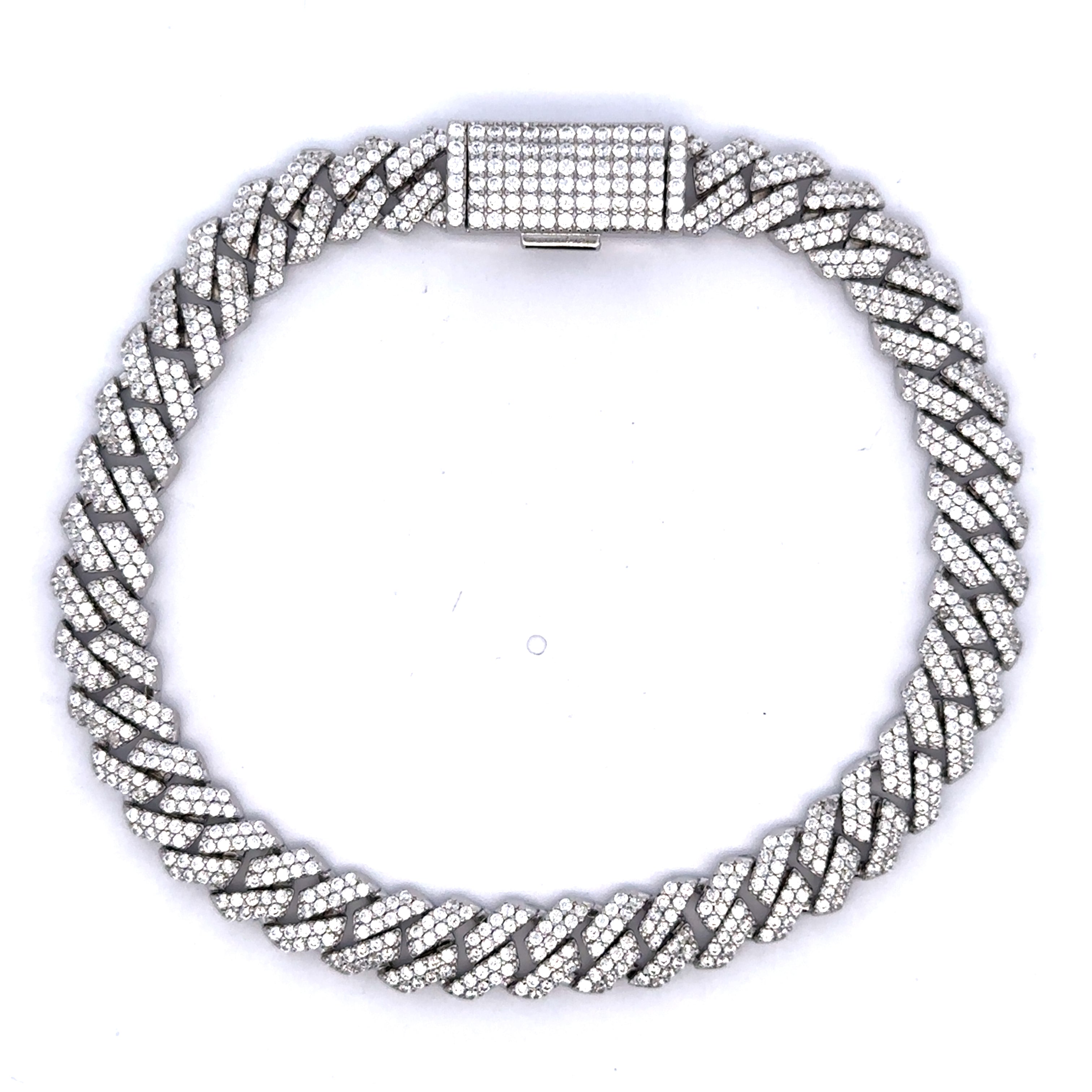 GEMSCULPT 8 MM SILVER BRACELET | 9222121