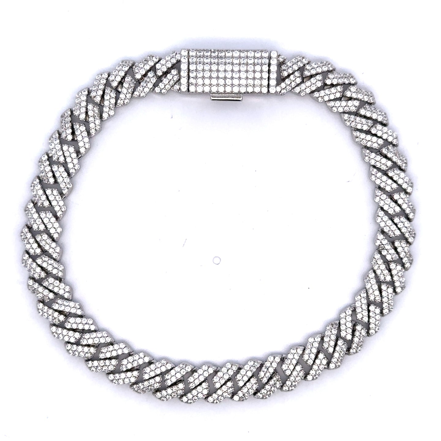 GEMSCULPT 8 MM SILVER BRACELET | 9222121