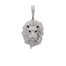 STELLUAR 6.43 CTW 925 CZ MOISSANITE RHODIUM ICED OUT PENDANT I 996521