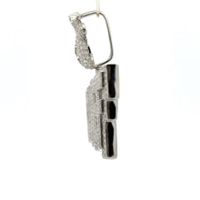 SYLVANT 925 CZ RHODIUM ICED OUT PENDANT | 9222681