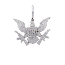 ARDANCE 5.11 CTW 925 CZ MOISSANITE RHODIUM ICED OUT PENDANT I 996541