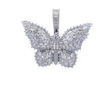 MONARCH 925 CZ RHODIUM ICED OUT PENDANT | 9222781