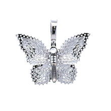 MONARCH 925 CZ RHODIUM ICED OUT PENDANT | 9222781