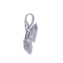 MONARCH 925 CZ RHODIUM ICED OUT PENDANT | 9222781